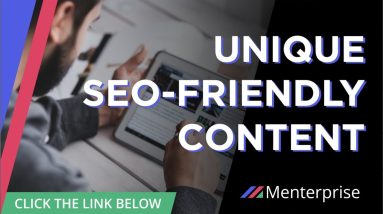 Create Unique SEO friendly Content with Menterprise