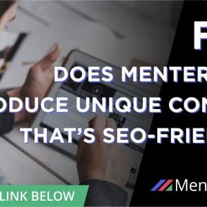 Does Menterprise Produce Unique Content That’s SEO Friendly?