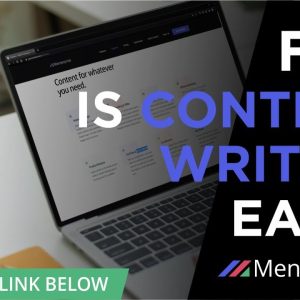Is Content Writing easy with Menterprise?